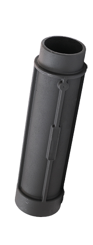 Чугунная дымоходная труба - ф 130 мм длина 500 мм